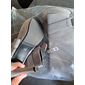Femme Bottes Chaussures en daim Talons aiguilles Bottes souples Extérieur du quotidien Couleur unie Bottes mi-mollet Talon Aiguille Bout rond Elégant Rétro Vintage Sexy Polyuréthane Fermeture Noir
