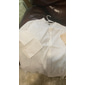 Per uomo Camicia Camicia di lino Camicia popover Camicia Estiva Abbigliamento da spiaggia Camicia con colletto alla coreana Semplice Vacanza Casuale Nero Bianco Giallo Rosa Manica Corta Henley Estate