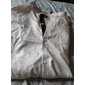 Per uomo Camicia Camicia elegante Motivo Geometrico Casuale Quotidiano Nero Bianco Verde scuro Marrone Manica Lunga Collo alla coreana Estate Primavera Abbigliamento Stampato