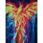 Homme Phénix T-shirt manche longue T-shirt Impression 3D Col ras du cou Chemise Sports Mode Vêtements de sport Extérieur Vacances Rue Blanche Jaune Rouge Été Printemps Vêtement Tenue S M L XL XXL