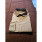 Homens Saia Camisa listrada camisa de colarinho Camisa não de ferro camisa de botão Ondas Casamento Ao ar livre Preto Branco Azul Verde Manga Longa Aberto para a Lateral Primavera Outono Roupa