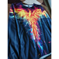 Homme Phénix T-shirt manche longue T-shirt Impression 3D Col ras du cou Chemise Sports Mode Vêtements de sport Extérieur Vacances Rue Blanche Jaune Rouge Été Printemps Vêtement Tenue S M L XL XXL