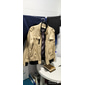 Hombre Chaqueta de camionero Chaqueta de bombardero Chaqueta utilitaria Chaqueta de transición Exterior Ropa Cotidiana Listo para vestir Bolsillo Primavera & Otoño Plano Moda Ropa de calle Cuello Mao