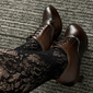 chaussures oxford à talons à lacets en similicuir marron vintage Gatsby pour femmes - style victorien rétro pour une tenue formelle et décontractée
