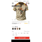 Herr Grafisk Stam Vintage skjorta Henleytröja Kortärmad 3D-tryck Designer Etnisk Bekväm Dagligen Utomhus Sommar Blå Svart Brun Grön Henley Henley T-shirt