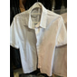 Per uomo Camicia Camicia di lino Camicia Estiva Camicia button-down Camicia casual Camicia da Spiaggia Semplice Vacanza Casuale Nero Bianco Rosa Blu Manica Corta Colletto Estate Abbigliamento