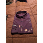 Homme Chemise Chemise boutonnée Chemise sans repassage Plaid / Rayé / Chevron Mariage Bureau et carrière Bleu Ciel Noir Blanche Rouge manche longue Col rabattu Toutes les Saisons Vêtement Tenue