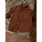 Herren Hemd Sommerhemd Cordhemd Knopfhemd Blau Braun Grün Grau Langarm Einfach Umlegekragen Lässig Täglich Button-Down Bekleidung Baumwolle Mode Streetwear Klassisch