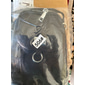 sac à bandoulière en nylon noir pour femme avec accessoires argentés et bandoulière réglable - petit sac à bandoulière léger et pratique pour les voyages et l'utilisation quotidienne