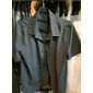 Per uomo Camicia Camicia di lino Camicia Estiva Camicia button-down Camicia casual Camicia da Spiaggia Semplice Vacanza Casuale Nero Bianco Rosa Blu Manica Corta Colletto Estate Abbigliamento