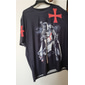 Tricou bărbați Crucerași Unisex Templari Cruce Grafic Imprimat Soldat Tricou Tricou Distressed Mâneci Scurte Tricou 3D Imprimat Bluza cu Guler Rotund Sportiv Designer Casual Exterior Stradă Zilnic
