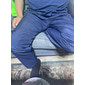 Homme Pantalon Cargo Pantalon cargo Pantalons de Randonnée Brodée Taille elastique Couleur unie Respirable Séchage rapide Travail Vêtement de rue mode Décontractées Noir Vert Véronèse