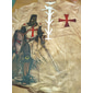 T-shirt des Croisés graphique Chevaliers Templiers col montant vêtements impression 3D causal jour commémoratif T-shirt à manches courtes impression lacée polyester mode vintage créateur
