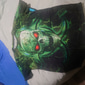 T-shirt graphique crâne à manche courte T-shirt à impression 3D polo col rond mode vintage Fashion extérieure casual quotidien vert vêtements de printemps et d'été S M L XL 2XL 3XL 4XL