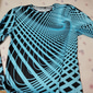 Bărbați 3D Print Imprimeu Grafic Tricou Manșon Lung Tricou Tipărire 3D Stil Nautic Cămașă Sport Designer De Bază Zilnic În aer liber Stradă Albastru piscină A B Primăvara & toamnă Îmbrăcăminte S M L