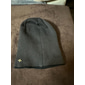 Herren Beanie Mütze Weinrot Schwarz Gestrickt Strick Modisch Sport und Freizeit Brautkleider schlicht Sport & Natur Täglich Festtage Buchstabe Einfarbig warm halten