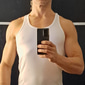 Herren Tank Top Weste Unterhemd Ärmelloses Shirt Ärmellos Rundhalsausschnitt Sommer Einfach Mode Designer Muskel Outdoor Ausgehen Fitnessstudio Schwarz Weiß Marineblau Top T-Shirt für Herren