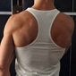 Herren Tank Top Weste Unterhemd Ärmelloses Shirt Ärmellos Rundhalsausschnitt Sommer Einfach Mode Designer Muskel Outdoor Ausgehen Fitnessstudio Schwarz Weiß Marineblau Top T-Shirt für Herren