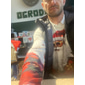 Navidad Hombre Graphic Papá Noel Camiseta Manga Larga Camiseta Impresión 3D Cuello Barco Camisa Moda Design Casual Deporte Festivos Noche Azul Piscina Rojo Azul Real Primavera & Otoño Ropa S M L XL