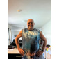 Herr Grafisk Moln Skepp Nautisk Linne Ärmlös T-shirt för män Ärmlös Remmar T-shirt 3D-tryck Rund hals Skjorta Mode Designer Muskel Dagligen Sport Gym Rubinrött Blå Purpur Vår & sommar Kläder S M L XL