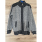 Herren Strickjacke Kleid Pullover Fleece Pullover Gerippt Stricken Cropped Strick Farbblock Königin Anne Warm-Ups Moderne zeitgenössische Freizeitskleidung Ausgehen Bekleidung Frühling & Herbst