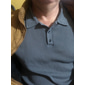 Herren Textur Golf Poloshirts Lässig Ferien Klassisch Kurzarm Mode Basic Einfach Knöpfe Sommer Normale Passform Marineblau Schwarz Weiß Gelb Grün Dunkelblau Textur