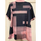 Per uomo Plaid Magliette Polo a Nido d'Ape Maglia da golf Manica Corta Magliette polo Camicie con Colletto Vintage Casual Abbigliamento da vacanza Abbigliamento Formale Abbigliamento da festa Stampa