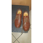 Homme Oxfords Baskets de travail Rétro Vintage Entreprise Classique du quotidien Bureau et carrière Cuir Etanche Antidérapantes Lacet Noir Marron Automne Hiver