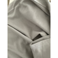Herren T Shirt Waffelstrick T-Shirt T-Shirt Langarmshirt Langarm Viertelreißverschluss Frühling & Herbst Farbblock Mode Designer Basic Patchwork Reißverschluss Urlaub Straße Ausgehen Schwarz