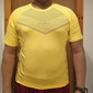 Hombre Camisa de gimnasia Camiseta deportiva Cuello Barco Manga Corta Deporte Aptitud física Ciclismo / Bicicleta Gimnasia Suave Secado rápido Plano Plata Negro Ropa de Deporte Poliéster Moda Deportes