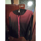 Per uomo Felpa con cappuccio Felpa con cappuccio a zip intera Nero Bianco Rosso Blu Grigio scuro Con cappuccio Color Block Sportivo Giornaliero Per eventi Poliestere Streetwear Fantastico Informale