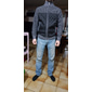 Herren Strickjacke Zip Pullover Reißverschluss Pullover Jacke Fleece Pullover Stricken Zip Farbblock Ständer Stilvoll Moderne zeitgenössische Casual Festtage Bekleidung Herbst Winter Schwarz
