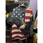 4 juillet 2026 250e jour du souvenir T-shirt à manches courtes Crew Neck graphique patriote abîmé homme imprimé 3D drapeau américain drapeau national vétéran