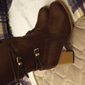 Femmes Bottes Bottes souples Grande Taille Bottines Extérieur Quotidien Bottines À lacets Haut Talon Talon épais Bout Rond ancien Occasionnel Style Industriel Cuir PU PU Fermeture éclair Noir Marron