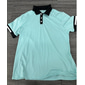 Herren Sport-Poloshirts Golfshirt Lässig Sportoberteile Gerippter Polokragen Kurzarm Mode Basic Einfarbig Patchwork Sommer Normale Passform Schwarz Weiß Rote Blau Grün Sport-Poloshirts