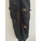 Hombre Pantalones cargo Persona que practica jogging Pantalones Pantalones Cortos Correa Cintura elástica Multi bolsillo Letra Comodidad Listo para vestir Casual Diario Festivos Deportes Moda Negro
