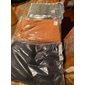 Hombre Pantalones cargo Pantalones Cintura elástica Puño elástico Plano Comodidad Transpirable Diario Deportes Negro Blanco