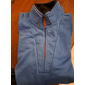 Hombre Sudadera Sudadera con un cuarto de cremallera Azul Marino Cuello Mao Bloque de color Deporte Diario Festivos Ropa de calle Básico Casual Primavera & Otoño Ropa Sudaderas con capucha Sudaderas