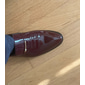 svarte loafers i lakk for menn med metalldekor for formell og fritidsklær