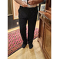 Herren Hose Anzughose Stoffhosen Waffelhose Fronttasche Gerader Schnitt Einfach Komfort Hochzeit Geschäft Täglich Mode Schick & Modern Schwarz Weiß Dehnbar