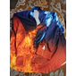 Homme Dégradé Chemise Chemise Boutonnée manche longue Mode Designer Occasionnel Extérieur Vacances Quotidien Automne Printemps & Été Col montant Imprimé Bleu Violet Vert Gris