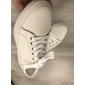 Homme Basket Baskets habillées Cuir Cuir de vachette pleine fleur italien Antidérapantes Lacet Noir Blanche