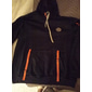 Hombre Sudadera Sudadera con capucha y cremallera de un cuarto Táctico Negro Blanco Vino Azul Marino Azul Real Con Capucha Plano Bolsillo Deporte Diario Festivos Poliéster Ropa de calle Fresco Casual