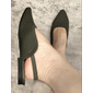 Damen Sandalen Flache Schuhe Übergrössen Flyknit Schuhe Outdoor Arbeit Täglich Gestreift Flacher Absatz Spitze Zehe Klassisch Brautkleider schlicht Komfort Wanderschuhe Gestrickt Halbschuhe Gummiband