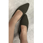 Damen Sandalen Flache Schuhe Übergrössen Flyknit Schuhe Outdoor Arbeit Täglich Gestreift Flacher Absatz Spitze Zehe Klassisch Brautkleider schlicht Komfort Wanderschuhe Gestrickt Halbschuhe Gummiband