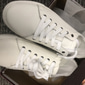 Homme Basket Baskets habillées Cuir Cuir de vachette pleine fleur italien Antidérapantes Lacet Noir Blanche