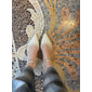 Weiße Hochzeits-Ballerinas für Damen – elegante Brautschuhe mit Strass-Fesselriemchen für Bräute und formelle Anlässe