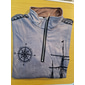 Herren Nautisch Sweatshirts Sweatshirt Reißverschluss-Sweatshirt Pullover Langarm Sweatshirt Viertelreißverschluss Täglich Klassisch Lässig 3D-Druck Ferien Ausgehen Streetwear Druck Frühling & Herbst