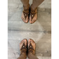 Damen-T-Riemchensandalen im Boho-Stil mit Perlen und Strass-Akzenten – stylische und bequeme flache Schuhe für Sommer, Strand und Freizeit