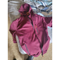 Hombre Sudadera Sudadera con capucha y cremallera completa Sudadera con capucha de lana Negro Blanco Vino Azul Marino Azul Real Con Capucha Plano Cremallera Bolsillo Deporte Diario Festivos Poliéster
